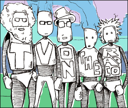 TV on the Radio drawn